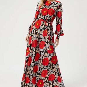 NEW Diane Von Furstenberg Floor-Length Dress